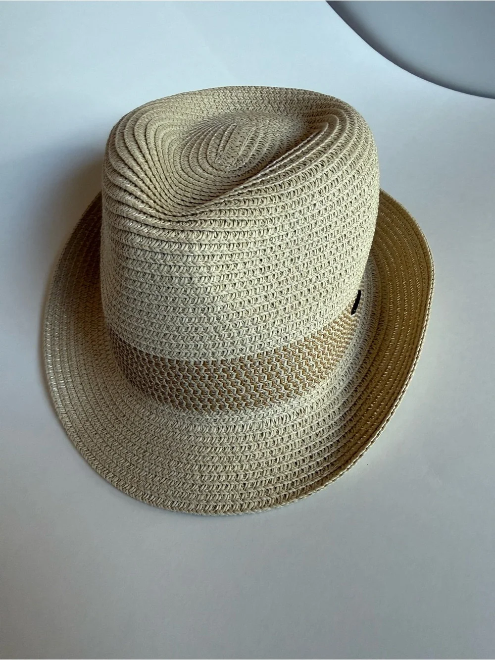 Fancet Packable Straw Fedora Panama Sun Summer Beach Hat Cuban Trilby Men Women